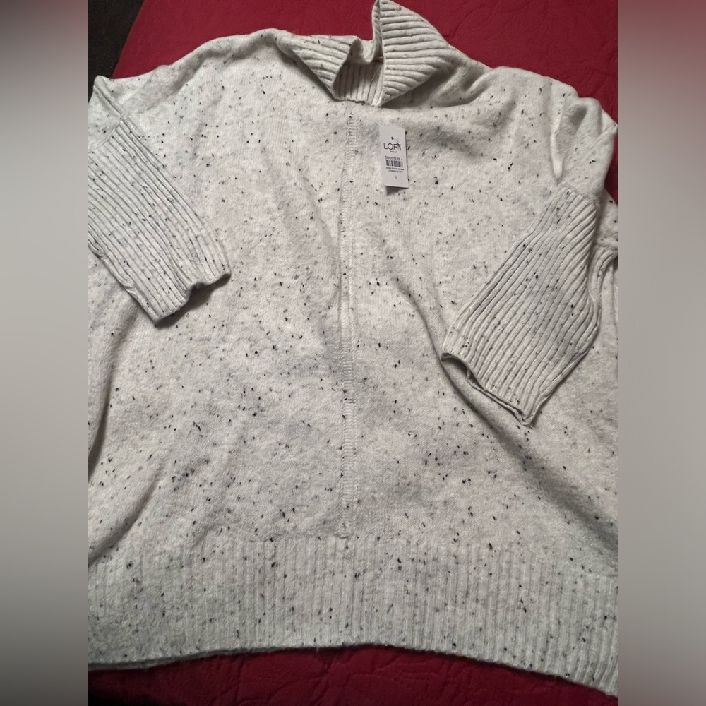 LOFT mock neck sweater Size S NWT